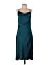 Shein 100% Polyester Teal Cocktail Dress Size L - photo 1