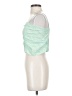 BR 100% Rayon Green Sleeveless Top Size S - photo 5