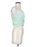 BR 100% Rayon Green Sleeveless Top Size S - photo 4
