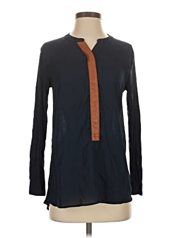 Sunday in Brooklyn Long Sleeve Blouse (view 1)