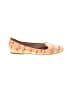 Vera Wang Print Yellow Tan Flats Size 7 - photo 1