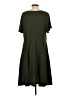 Unbranded Solid Green Casual Dress Size XXS (estimated) - photo 2