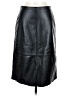 Old Navy 100% Polyester Black Faux Leather Skirt Size 6 - photo 1