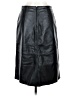 Old Navy 100% Polyester Black Faux Leather Skirt Size 6 - photo 2