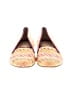 Vera Wang Print Yellow Tan Flats Size 7 - photo 2