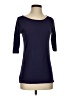 J.Crew Purple Blue 3/4 Sleeve Top Size S - photo 1
