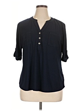Anne Klein 3/4 Sleeve Blouse