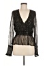 Tularosa Black Long Sleeve Blouse Size M - photo 1