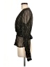 Tularosa Black Long Sleeve Blouse Size M - photo 5