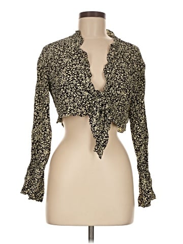Sandro Long Sleeve Blouse (view 1)