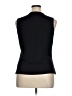 Worthington Black Sleeveless Blouse Size XL - photo 2