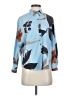 Snow Xue Gao Print Blue Blouse Size 4 - photo 1