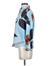 Snow Xue Gao Print Blue Blouse Size 4 - photo 5