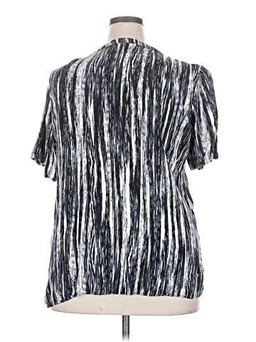 Gloria Vanderbilt Short Sleeve Blouse (view 2)