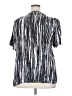 Gloria Vanderbilt Silver Short Sleeve Blouse Size XXL - photo 2