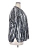 Gloria Vanderbilt Silver Short Sleeve Blouse Size XXL - photo 4
