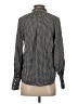 J.Crew Houndstooth Black Long Sleeve Button-Down Shirt Size 0 - photo 2