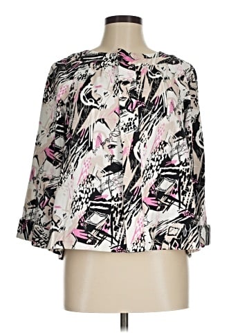 Christopher & Banks 3/4 Sleeve Blouse (view 1)