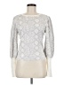 Express Paisley Silver Pullover Sweater Size M - photo 1