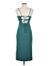 Forever 21 Solid Teal Casual Dress Size M - photo 2