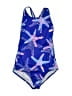 Lands' End Stars Blue One Piece Swimsuit Size S (baby) - photo 1