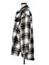 La Miel 100% Polyester Plaid Blue Coat Size M - photo 5