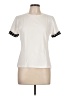 Zara Ivory Short Sleeve Top Size L - photo 1
