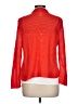 SWEATER WORKS 100% Acrylic Red Cardigan Size L - photo 2