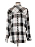 Billy T 100% Lyocell Plaid Gray Long Sleeve Button-Down Shirt Size M - photo 2