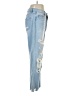 Flying Monkey 100% Cotton Color Block Blue Jeans Size 28 waist - photo 4