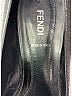 Fendi Black Silver Flats Size EU 38 - photo 5