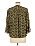 41Hawthorn 100% Polyester Gold 3/4 Sleeve Blouse Size M - photo 2