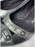 Fendi Black Silver Flats Size EU 38 - photo 4