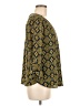 41Hawthorn 100% Polyester Gold 3/4 Sleeve Blouse Size M - photo 4