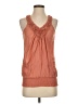 Edge Orange Sleeveless Blouse Size S - photo 1