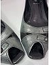 Fendi Black Silver Flats Size EU 38 - photo 3