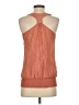 Edge Orange Sleeveless Blouse Size S - photo 2