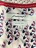 Foxcroft 100% Cotton Print White 3/4 Sleeve Button-Down Shirt Size 10 - photo 7
