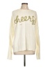 Gilli Ivory Pullover Sweater Size L - photo 1