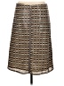 QuickReflex Graphic Brown Casual Skirt Size 8 - photo 2