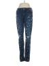 Express Jeans Tie-dye Blue Jeans Size 6R - photo 1