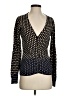 Moth 100% Cotton Polka Dots Black Cardigan Size S - photo 1