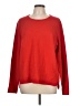 French Connection Solid Red Pullover Sweater Size L - photo 1