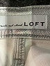Ann Taylor LOFT Metallic Silver Casual Pants Size 28 waist (tall) - photo 7
