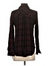 Rails Plaid Burgundy Long Sleeve Blouse Size XS - photo 2