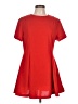 Shein 100% Polyester Solid Red Casual Dress Size L - photo 1
