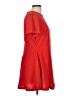 Shein 100% Polyester Solid Red Casual Dress Size L - photo 4