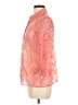 Elementz Paisley Pink 3/4 Sleeve Blouse Size M - photo 5