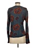 Richards 100% Viscose Teal Long Sleeve Blouse Size 2 - photo 2
