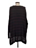 Free People Stripes Black Poncho Size S - photo 2